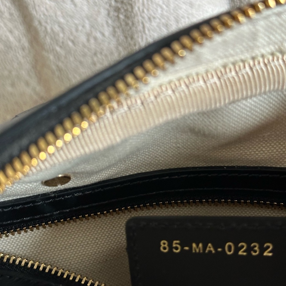 Christian Dior Small Bowling Ball Bag white/Navy - Picture 15 of 16